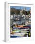 Colourful Boats in Port Lympia, Quartier Du Port, Nice, Alpes Maritimes, Provence, Cote D'Azur, Fre-Peter Richardson-Framed Photographic Print