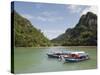 Colourful Boats, Langkawi Island, Kedah State, Malaysia, Southeast Asia, Asia-Christian Kober-Stretched Canvas