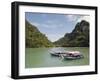 Colourful Boats, Langkawi Island, Kedah State, Malaysia, Southeast Asia, Asia-Christian Kober-Framed Photographic Print