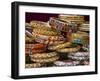 Colourful Braclets for Sale in a Shop in Jaipur, Rajasthan, India, Asia-Gavin Hellier-Framed Photographic Print