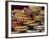 Colourful Braclets for Sale in a Shop in Jaipur, Rajasthan, India, Asia-Gavin Hellier-Framed Photographic Print