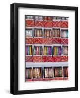 Colourful Braclets for Sale in a Shop in Jaipur, Rajasthan, India-Gavin Hellier-Framed Photographic Print