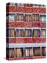 Colourful Braclets for Sale in a Shop in Jaipur, Rajasthan, India-Gavin Hellier-Stretched Canvas