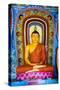 Colourful Buddha Statue at Isurumuniya Vihara-Matthew Williams-Ellis-Stretched Canvas