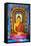 Colourful Buddha Statue at Isurumuniya Vihara-Matthew Williams-Ellis-Framed Stretched Canvas