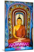 Colourful Buddha Statue at Isurumuniya Vihara-Matthew Williams-Ellis-Mounted Photographic Print