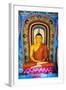 Colourful Buddha Statue at Isurumuniya Vihara-Matthew Williams-Ellis-Framed Photographic Print