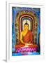 Colourful Buddha Statue at Isurumuniya Vihara-Matthew Williams-Ellis-Framed Photographic Print