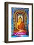 Colourful Buddha Statue at Isurumuniya Vihara-Matthew Williams-Ellis-Framed Photographic Print