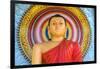 Colourful Buddha Statue, Mirrisa, South Coast, Sri Lanka-Peter Adams-Framed Photographic Print