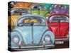 Colourful Bugs-Peter Adderley-Stretched Canvas