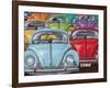 Colourful Bugs-Peter Adderley-Framed Art Print