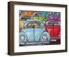 Colourful Bugs-Peter Adderley-Framed Art Print