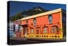 Colourful Buildings in Barrio Bellavista (Bellavista Neighborhood), Santiago Province, Chile-Matthew Williams-Ellis-Stretched Canvas