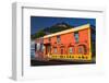 Colourful Buildings in Barrio Bellavista (Bellavista Neighborhood), Santiago Province, Chile-Matthew Williams-Ellis-Framed Photographic Print