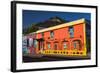 Colourful Buildings in Barrio Bellavista (Bellavista Neighborhood), Santiago Province, Chile-Matthew Williams-Ellis-Framed Photographic Print