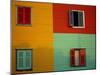 Colourful Buildings in La Boca District, Buenos Aires, Argentina-Louise Murray-Mounted Photographic Print