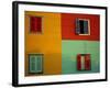 Colourful Buildings in La Boca District, Buenos Aires, Argentina-Louise Murray-Framed Photographic Print