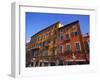 Colourful Buildings in Pisa, Tuscany, Italy-Jean Brooks-Framed Photographic Print