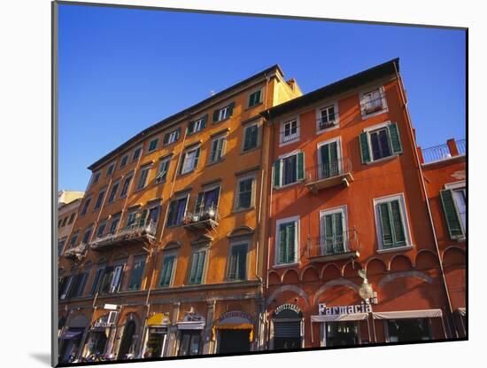 Colourful Buildings in Pisa, Tuscany, Italy-Jean Brooks-Mounted Photographic Print