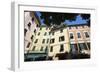 Colourful Buildings in the Old Town at Levanto, Liguria, Italy, Europe-Mark Sunderland-Framed Photographic Print