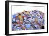 Colourful Buildings in the San Juan District, Las Palmas de Gran Canaria, Gran Canaria, Canary Isla-Neil Farrin-Framed Photographic Print