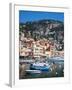 Colourful Buildings, Villefranche, Alpes-Maritimes, Provence-Alpes-Cote D'Azur, French Riviera-Adina Tovy-Framed Photographic Print