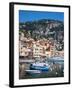 Colourful Buildings, Villefranche, Alpes-Maritimes, Provence-Alpes-Cote D'Azur, French Riviera-Adina Tovy-Framed Photographic Print