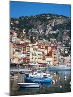 Colourful Buildings, Villefranche, Alpes-Maritimes, Provence-Alpes-Cote D'Azur, French Riviera-Adina Tovy-Mounted Photographic Print