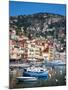 Colourful Buildings, Villefranche, Alpes-Maritimes, Provence-Alpes-Cote D'Azur, French Riviera-Adina Tovy-Mounted Photographic Print