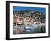 Colourful Buildings, Villefranche, Alpes-Maritimes, Provence-Alpes-Cote D'Azur, French Riviera-Adina Tovy-Framed Photographic Print