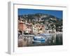 Colourful Buildings, Villefranche, Alpes-Maritimes, Provence-Alpes-Cote D'Azur, French Riviera-Adina Tovy-Framed Photographic Print