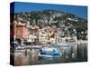 Colourful Buildings, Villefranche, Alpes-Maritimes, Provence-Alpes-Cote D'Azur, French Riviera-Adina Tovy-Stretched Canvas