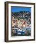 Colourful Buildings, Villefranche, Alpes-Maritimes, Provence-Alpes-Cote D'Azur, French Riviera-Adina Tovy-Framed Photographic Print