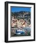 Colourful Buildings, Villefranche, Alpes-Maritimes, Provence-Alpes-Cote D'Azur, French Riviera-Adina Tovy-Framed Photographic Print