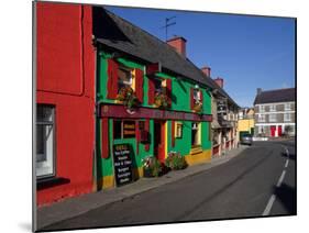 Colourful Cafe in Kilgarvan Village, County Kerry, Ireland-null-Mounted Photographic Print