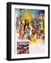 Colourful Carnival in Trinidad-null-Framed Giclee Print