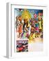 Colourful Carnival in Trinidad-null-Framed Giclee Print