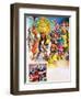 Colourful Carnival in Trinidad-null-Framed Premium Giclee Print