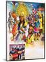 Colourful Carnival in Trinidad-null-Mounted Premium Giclee Print