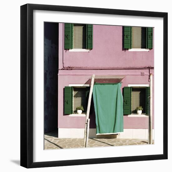 Colourful Casa - Pastel-Chris Simpson-Framed Giclee Print