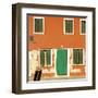 Colourful Casa - Rustic-Chris Simpson-Framed Giclee Print