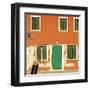 Colourful Casa - Rustic-Chris Simpson-Framed Giclee Print