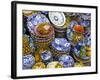 Colourful Ceramics For Sale, Safi, Morocco, North Africa, Africa-Michael Runkel-Framed Photographic Print