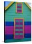 Colourful Chattel House Front, Barbados, West Indies, Caribbean, Central America-Gavin Hellier-Stretched Canvas