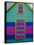 Colourful Chattel House Front, Barbados, West Indies, Caribbean, Central America-Gavin Hellier-Framed Stretched Canvas