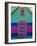 Colourful Chattel House Front, Barbados, West Indies, Caribbean, Central America-Gavin Hellier-Framed Photographic Print