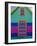 Colourful Chattel House Front, Barbados, West Indies, Caribbean, Central America-Gavin Hellier-Framed Photographic Print