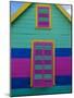 Colourful Chattel House Front, Barbados, West Indies, Caribbean, Central America-Gavin Hellier-Mounted Photographic Print