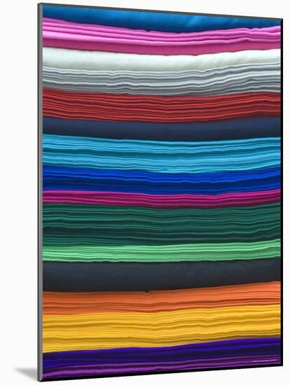 Colourful Cloths, Otavalo, Ecuador-John Coletti-Mounted Photographic Print